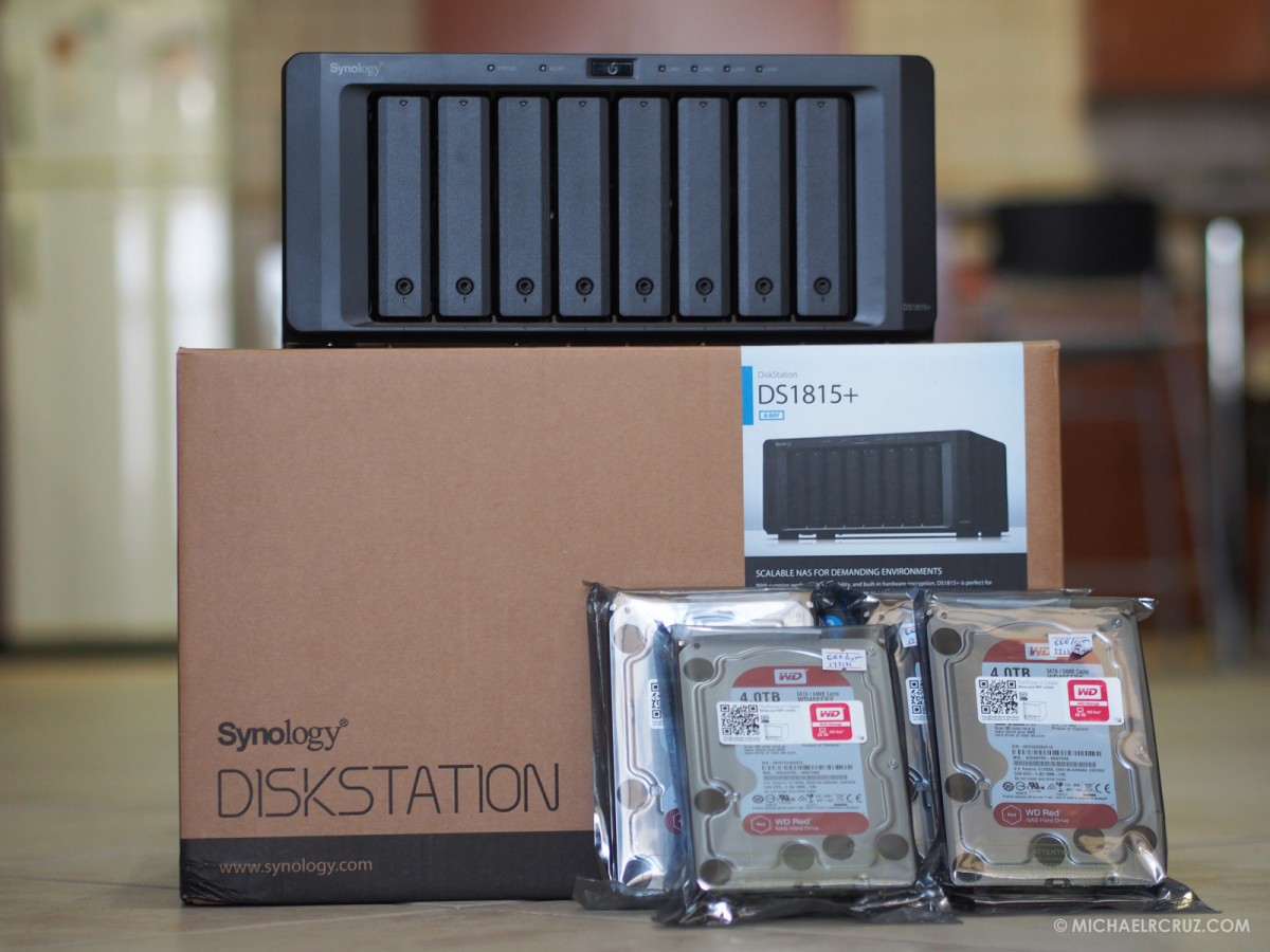 Michael Cruz Dubai Photographer Synology NAS device