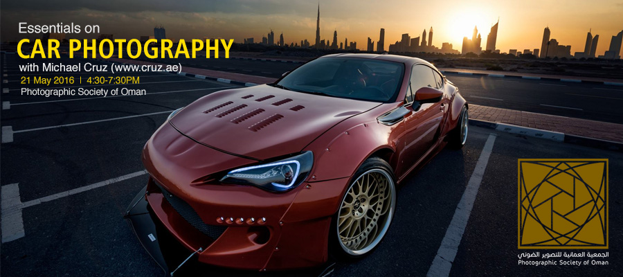Michael R. Cruz Dubai Photographer Car Photography Workshop Nikon School